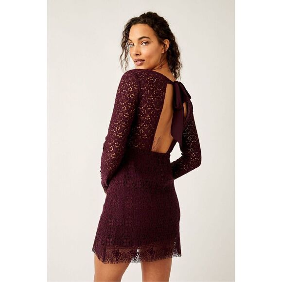 Free People Honey Honey Mini - Potent Purple Size 12 - Picture 2 of 9